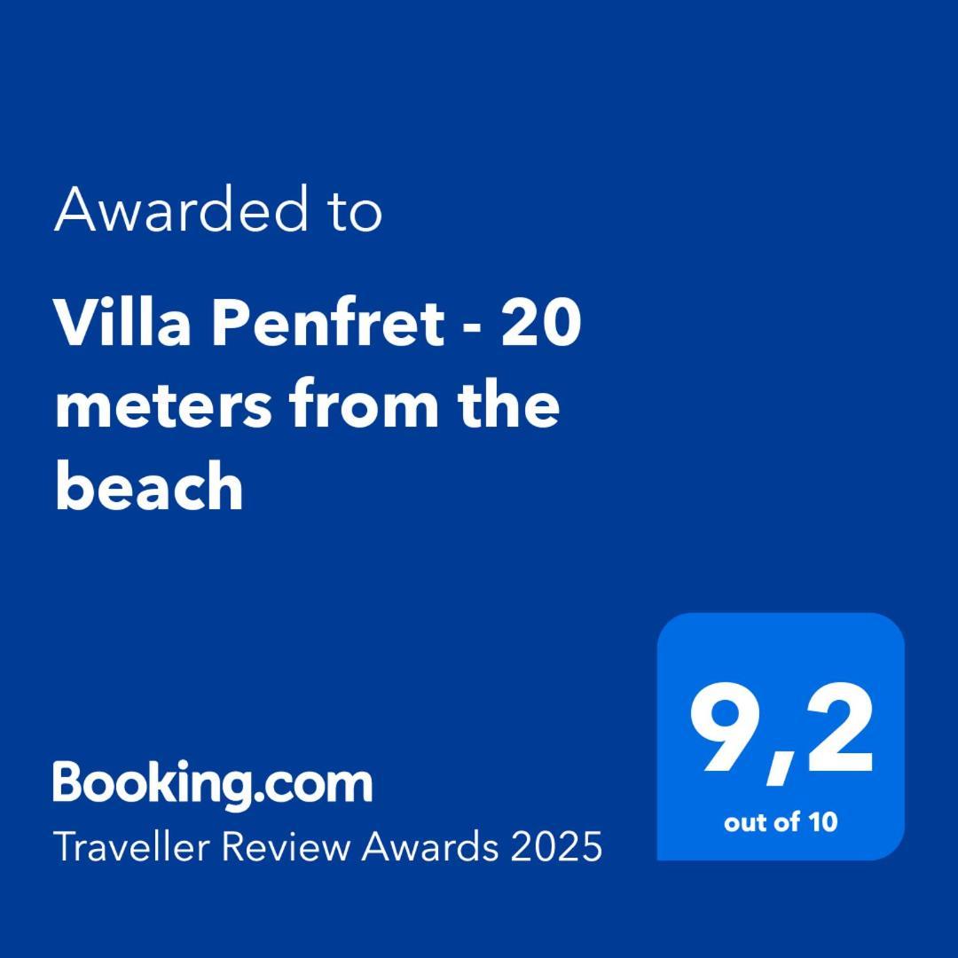 Villa Penfret - 20 Meters From The Beach Île-Tudy Exterior foto